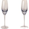 Набор бокалов для шампанского Lefard Bubles Blue 693-040 (2 шт)