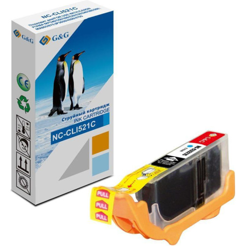Картридж G&G GG-NC-CLI521C (аналог Canon NC-CLI521C)