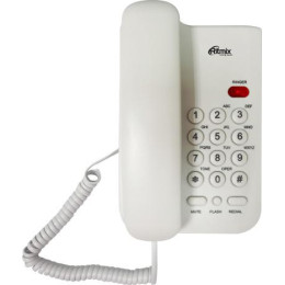 Проводной телефон Ritmix RT-311 (белый)