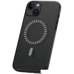 Чехол для телефона Baseus Fauxther для iPhone 15 660152094A (черный)