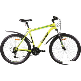 Велосипед AIST Quest 26 р.20 2023 (желтый/зеленый)
