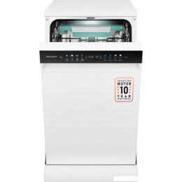 Отдельностоящая посудомоечная машина Weissgauff DW 4539 Inverter Touch AutoOpen White