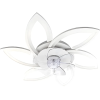 Припотолочная люстра Estares Fan Flower 92W+18W R-APP-770x120-WHITE/WHITE-220-IP20