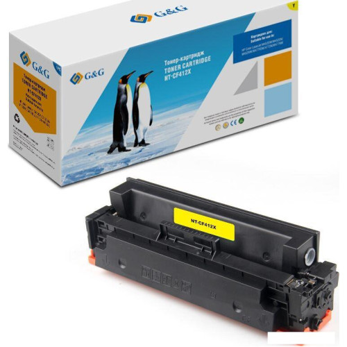 Картридж G&G NT-CF412X (аналог HP CF412X)