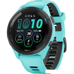 Умные часы Garmin Forerunner 265 (морская волна/черный)