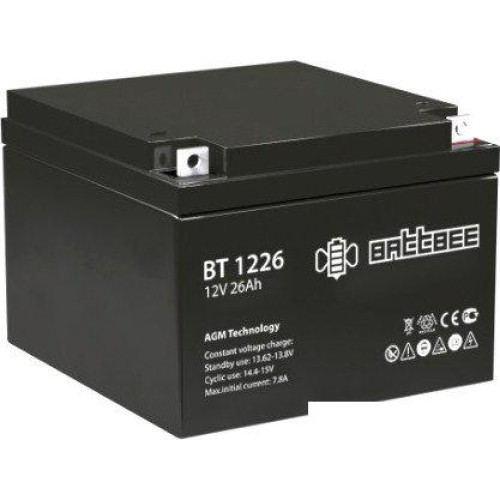 Аккумулятор для ИБП BattBee BT 1226 (12В/26Ач)