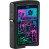 Зажигалка Zippo Black Light Tarot Card Design 49698-000003