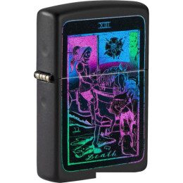 Зажигалка Zippo Black Light Tarot Card Design 49698-000003