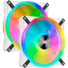 Набор вентиляторов Corsair iCUE QL140 RGB White Dual Pack CO-9050106-WW