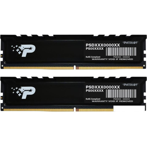 Оперативная память Patriot Signature Premium 2x8ГБ DDR5 4800МГц PSP516G4800KH1