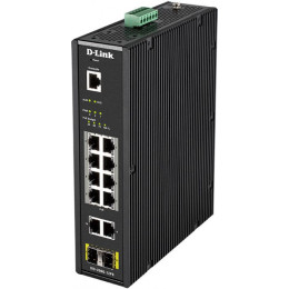 Управляемый коммутатор 2-го уровня D-Link DIS-200G-12PS/A2A