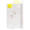 Кабель Baseus Crystal Shine USB Type-A - Lightning (2 м, розовый)