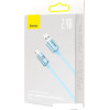 Кабель Baseus Crystal Shine USB Type-A - Lightning (2 м, голубой)