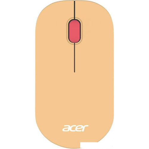 Мышь Acer OMR205 (бежевый/розовый)