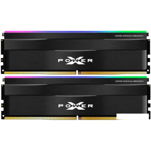 Оперативная память Silicon-Power XPower Zenith RGB 2x32ГБ DDR5 5600 МГц SP064GXLWU560FDF