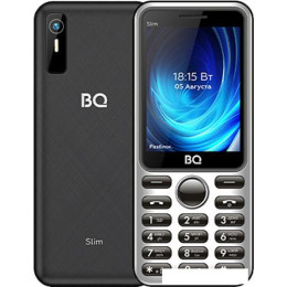 Кнопочный телефон BQ BQ-2833 Slim (черный)