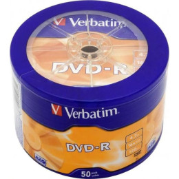 DVD-R диск Verbatim 4.7Gb 16x 43731 (50 шт.)