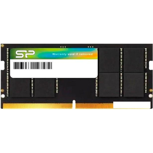 Оперативная память Silicon-Power 16ГБ DDR5 SODIMM 5600 МГц SP016GBSVU560F02
