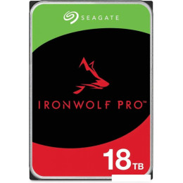 Жесткий диск Seagate IronWolf Pro 18TB ST18000NT001