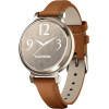 Умные часы Garmin Lily 2 Classic (кремовое золото/коричневый)