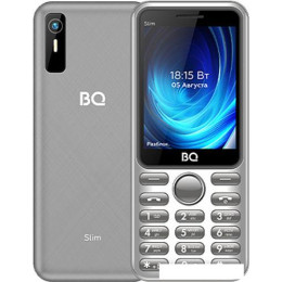 Кнопочный телефон BQ BQ-2833 Slim (серый)