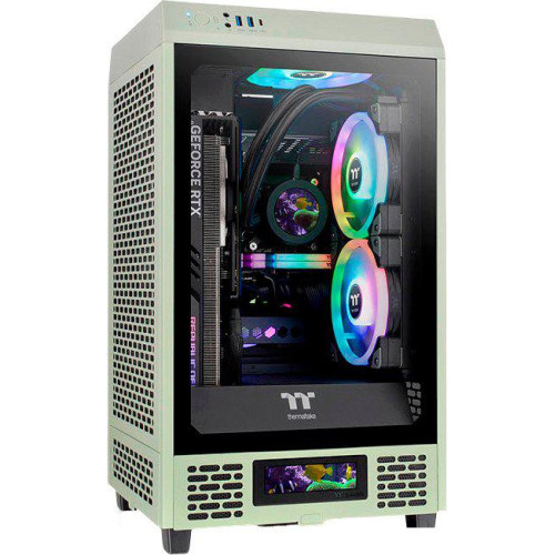 Корпус Thermaltake The Tower 200 Matcha Green CA-1X9-00SEWN-00