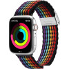 Ремешок Dux Ducis Strap Mixture II Version для Apple Watch 41мм/40мм/38мм (dark stripes)