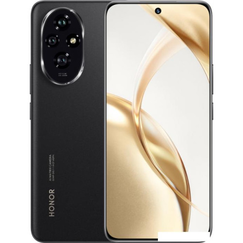 Смартфон HONOR 200 8GB/256GB международная версия (вельветовый черный)