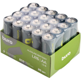 Батарейка Buro Alkaline LR6 AA (20 шт)