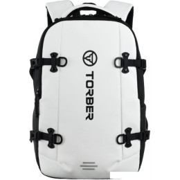 Городской рюкзак Torber Xtreme 18 TS1101WH (белый/черный)