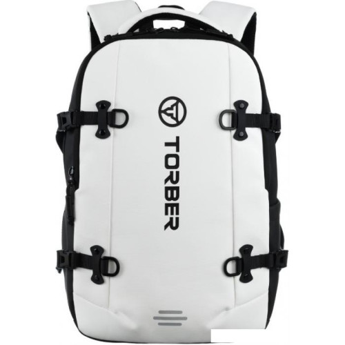 Городской рюкзак Torber Xtreme 18 TS1101WH (белый/черный)