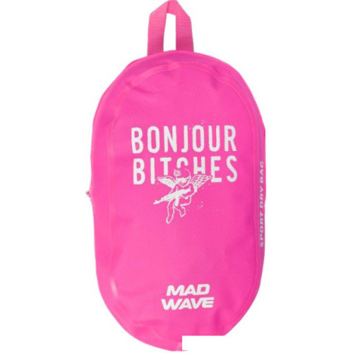 Спортивная сумка Mad Wave Wet Bag Bonjour Bitches (7 л, розовый)