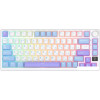 Клавиатура Royal Kludge RK-M75 RGB (Taro Milk, RK Silver)
