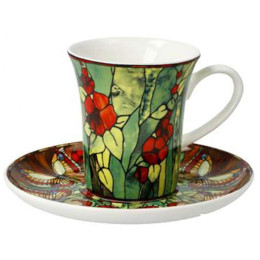 Кружка Goebel Artis Orbis Louis Comfort Tiffany Бабочки 67-003-09-1