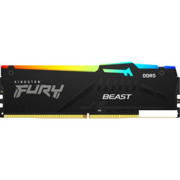 Оперативная память Kingston FURY Beast RGB 8ГБ DDR5 6000 МГц KF560C30BBEA-8