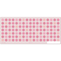 Коврик для стола NuPhy Bokeh Deskmat Inca Rose (розовый)