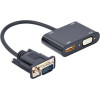 Адаптер Cablexpert A-VGA-HDMI-02