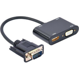 Адаптер Cablexpert A-VGA-HDMI-02