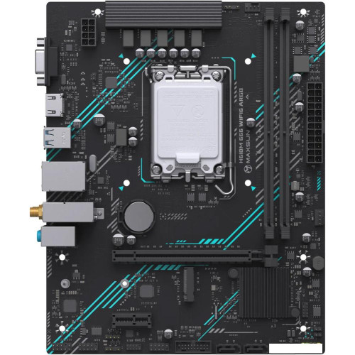Материнская плата Maxsun MS-H610M 666 WIFI6 ARGB