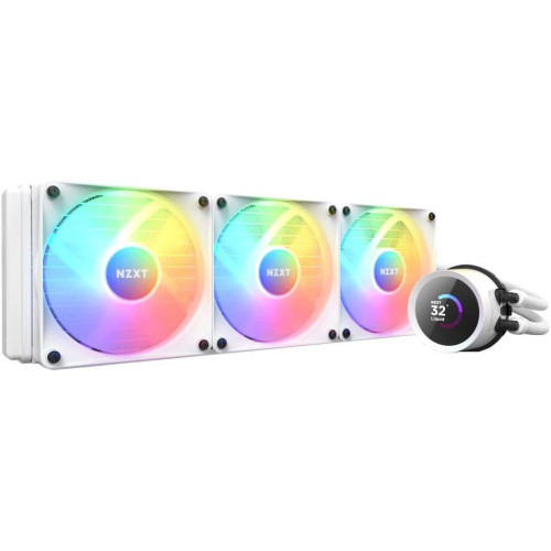 Жидкостное охлаждение для процессора NZXT Kraken 360 RGB RL-KR360-W1