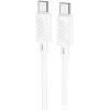 Кабель Hoco X88 USB Type-C - USB Type-C (1 м, белый)