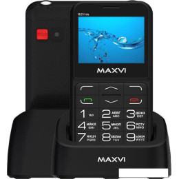 Кнопочный телефон Maxvi B231ds (черный)