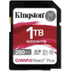 Карта памяти Kingston Canvas React Plus V60 SDXC 1TB