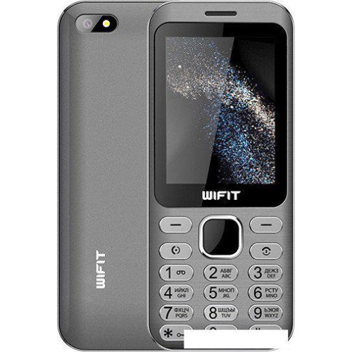 Кнопочный телефон Wifit Wiphone F2 (темно-серый)