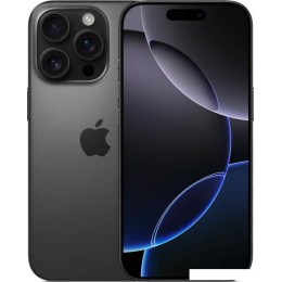 Смартфон Apple iPhone 16 Pro 128GB (черный титан)