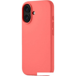 Чехол для телефона uBear Touch Mag Case для Apple iPhone 16 (коралловый)