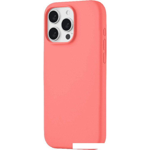 Чехол для телефона uBear Touch Mag Case для Apple iPhone 16 Pro Max (коралловый)