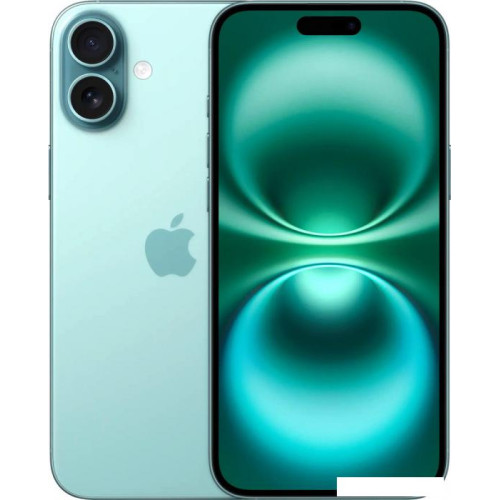 Смартфон Apple iPhone 16 Plus 128GB (бирюзовый)