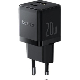 Сетевое зарядное Baseus Palm Fast Charger C+U 20W EU P10111608113-00 (черный)