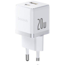 Сетевое зарядное Baseus Palm Fast Charger C+U 20W EU P10111608213-00 (черный)